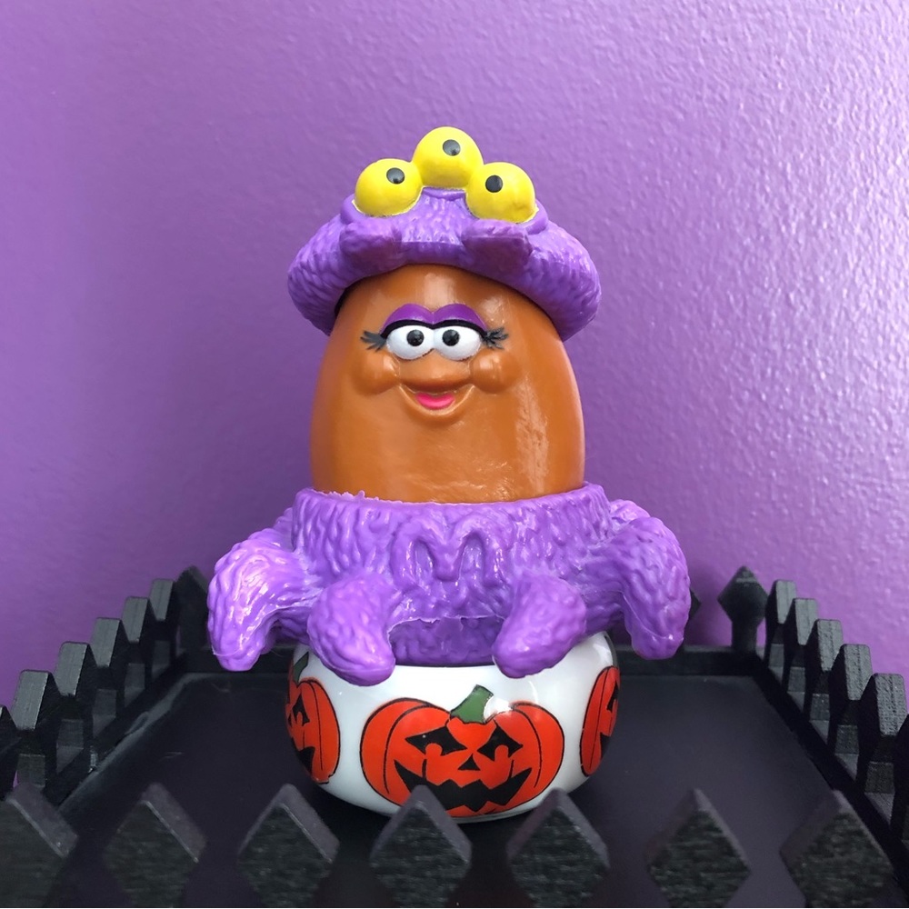 Vintage Halloween McDonald’s McNugget Buddy Spider 1996